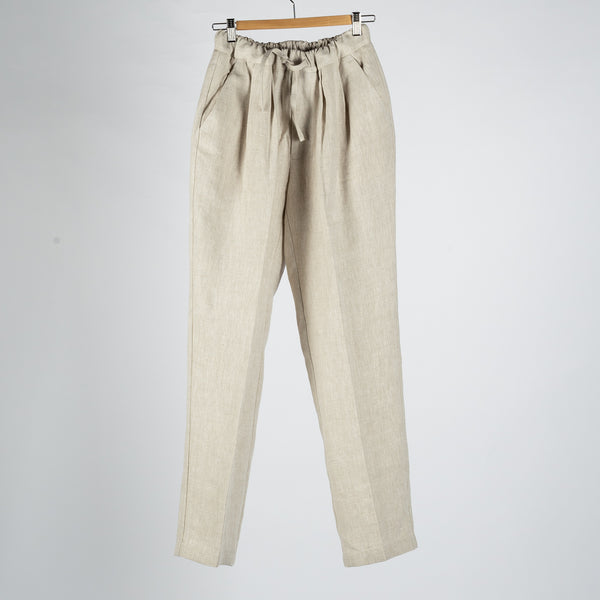 Stone T005 Linen Drawstring Trouser