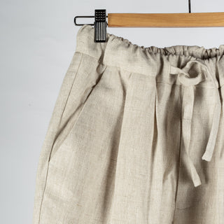 Informale Stone T005 Linen Drawstring Trouser 4