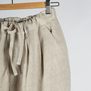 Informale Stone T005 Linen Drawstring Trouser 5
