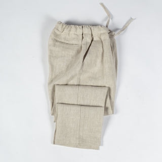 Informale Stone T005 Linen Drawstring Trouser 9