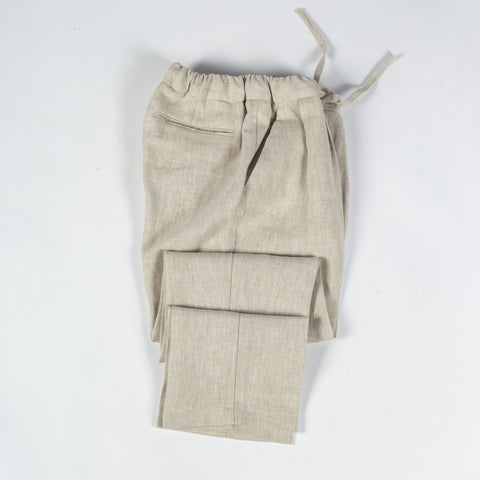 Informale Stone T005 Linen Drawstring Trouser 9