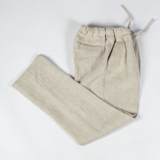 Informale Stone T005 Linen Drawstring Trouser 10