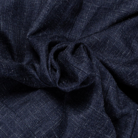 J Mueser Navy Cashmere-Wool Textured Blazer 2