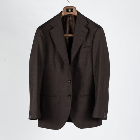 J Mueser Brown Fresco Waverly Suit 1