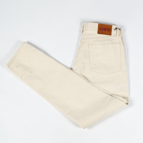 Edwin USA Akita Taper Écru 13.5oz Japanese Rainbow Selvage Denim 10