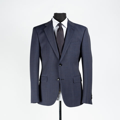Strellson Textured Navy Aidan Max 2pc Suit 1