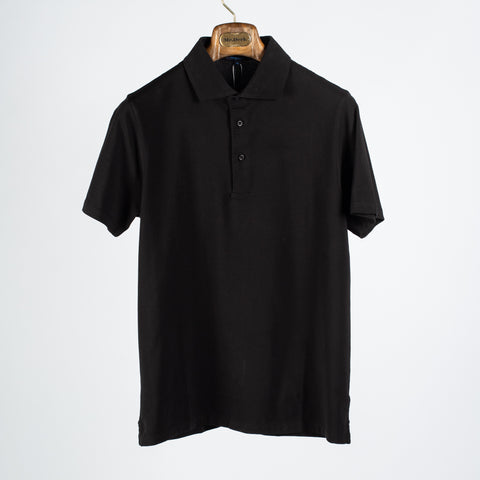 PYA Black Stretch Iconic Polo 1