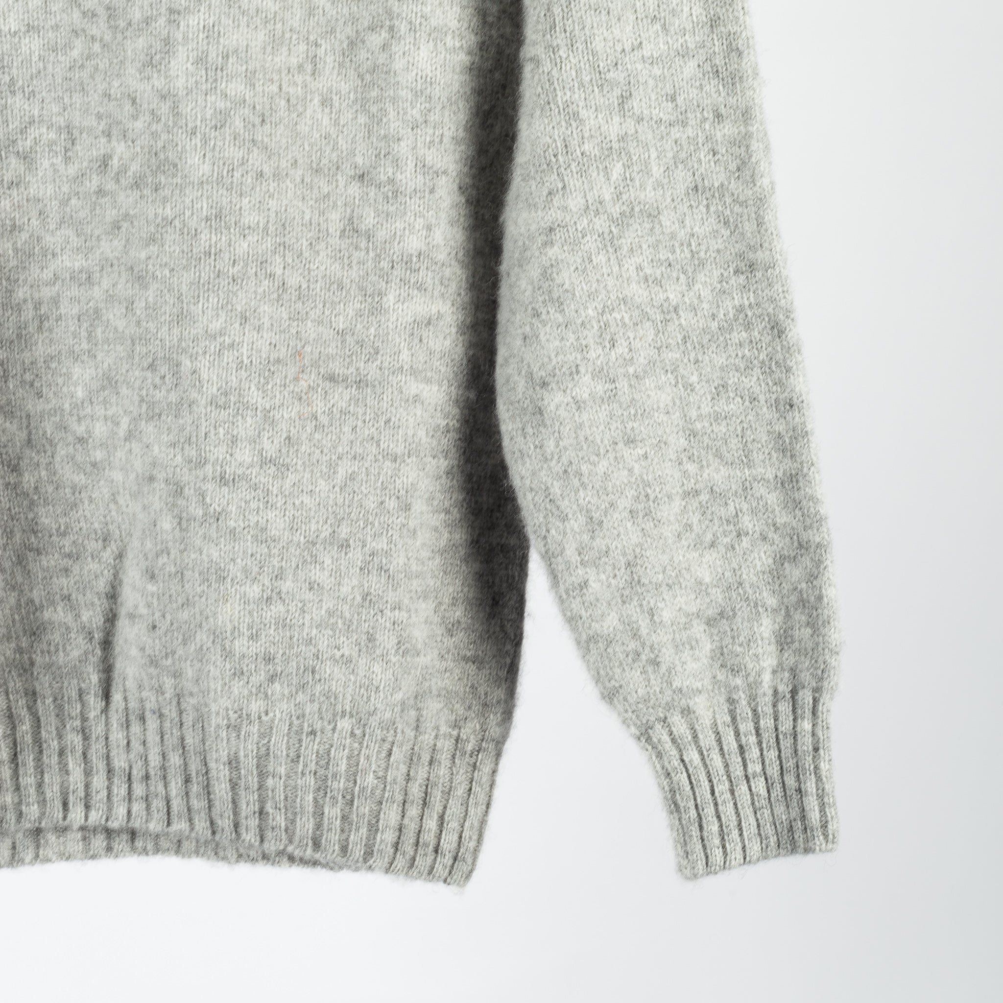 Light Grey Shaggy Crewneck Sweater – Mr.Derk