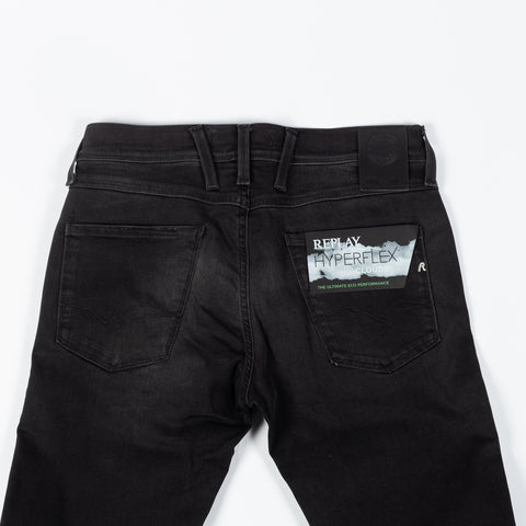 Replay Black Hyperflex X Clouds Anabass Slim Fit Jeans 8