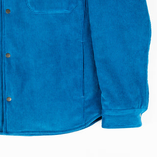 Briglia Blue Corduroy Overshirt 3