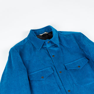 Briglia Blue Corduroy Overshirt 2