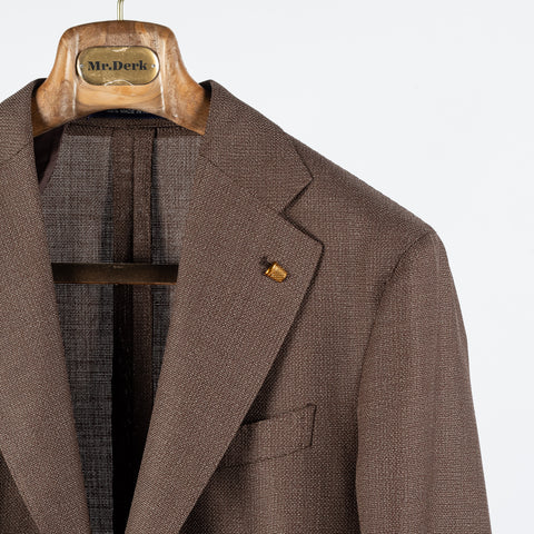 Latorre Mid Brown Soft Constructed Blazer 4