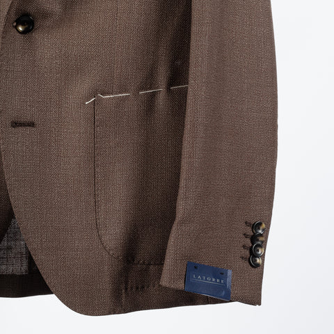 Latorre Mid Brown Soft Constructed Blazer 5