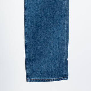 AG Everett High Peaks Slim Straight Denim - Navy, Wool, Cotton, Merino, Modern Fit - View 6