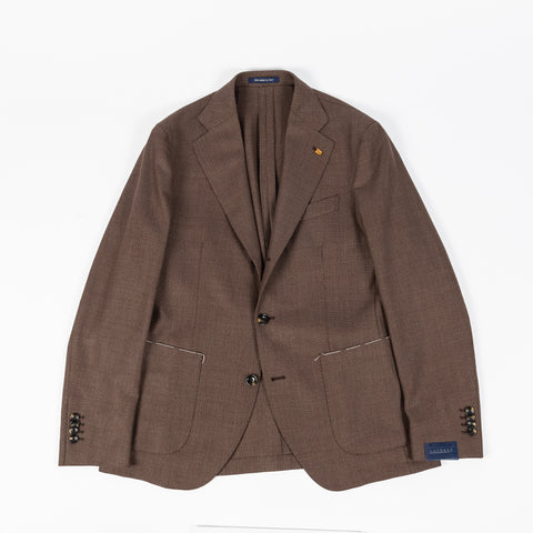 Latorre Mid Brown Soft Constructed Blazer 9