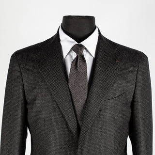 Tagliatore Charcoal Check 2pc Suit 4