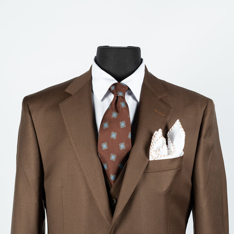 Empire Brown 3pc Suit 4