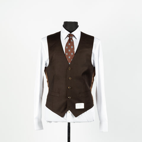 Empire Chocolate Brown 3pc Suit 5