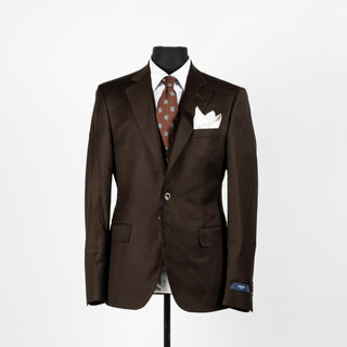 Empire Chocolate Brown 3pc Suit 1