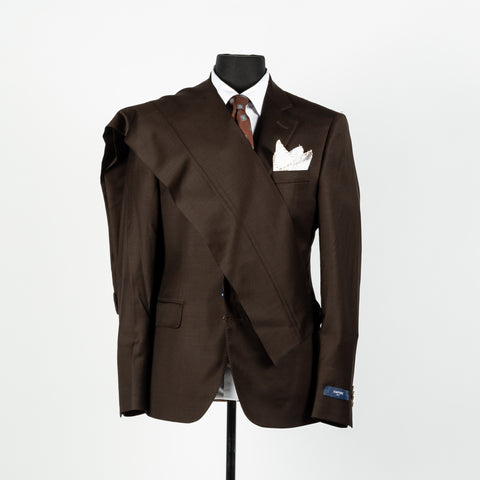 Empire Chocolate Brown 3pc Suit 6