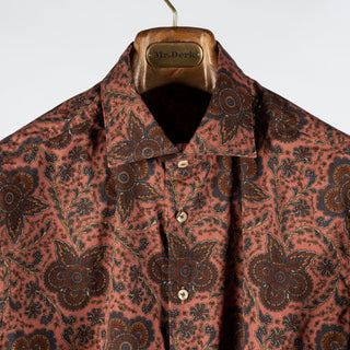 Stenstroms Rose Paisley Printed Dress Shirt 7
