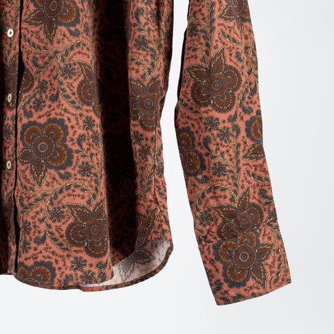 Stenstroms Rose Paisley Printed Dress Shirt 4
