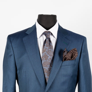 Empire Steel Blue 2pc Suit 4