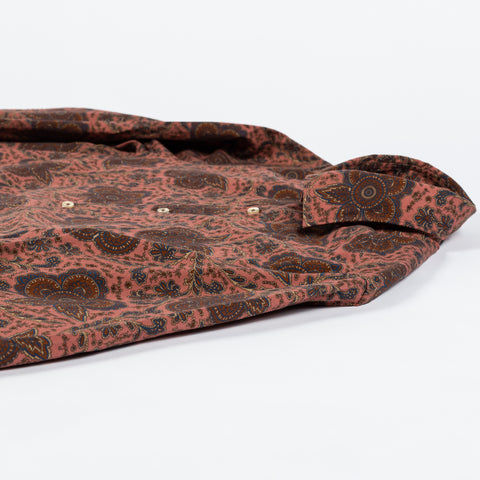 Stenstroms Rose Paisley Printed Dress Shirt 8
