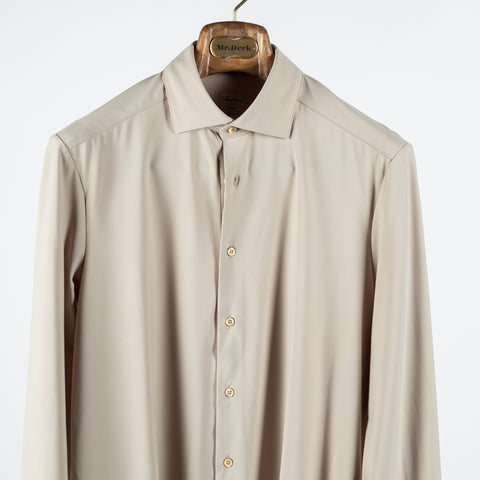 Stenstrom Tan Jersey Dress Shirt 4