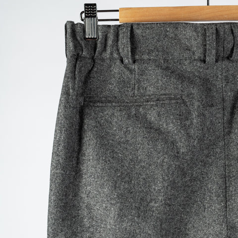 Informale Grey T010 Easy Trouser - Navy, Wool, Cotton, Merino, Relaxed Fit - View 8