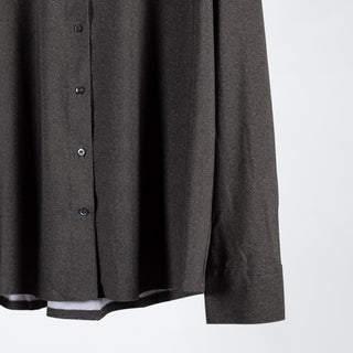 Stenstrom Charcoal Twill Jersey Dress Shirt 4