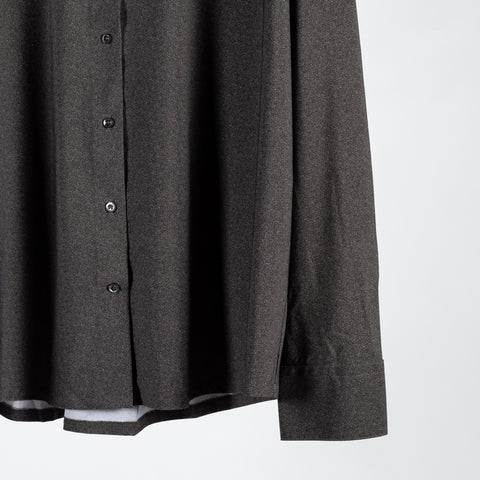 Stenstrom Charcoal Twill Jersey Dress Shirt 4
