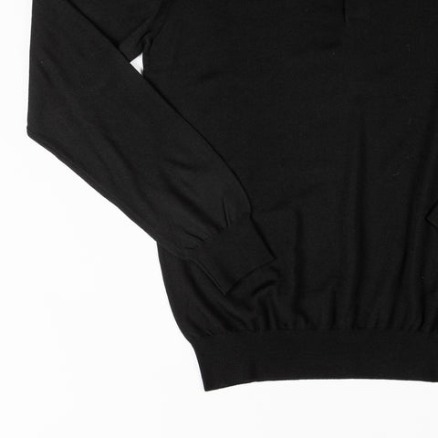 Fly3 Black Wool L/S Polo 2