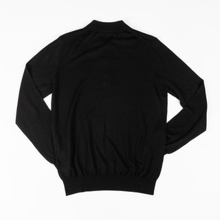 Fly3 Black Wool L/S Polo 4