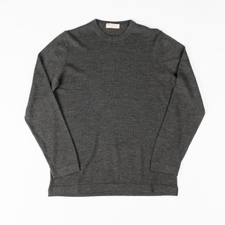 Fly3 Charcoal Wool Knit Sweater 1