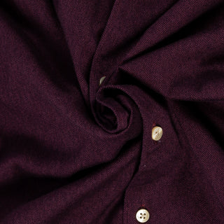 Stenstroms Dark Red Oxford Jersey Dress Shirt 2