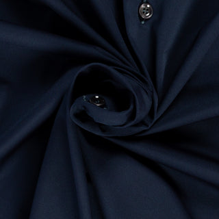 Xacus Navy Active Dress Shirt - Stretch - Alternate View