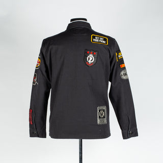 Replay Black Jacket w/ Racer Patches 7