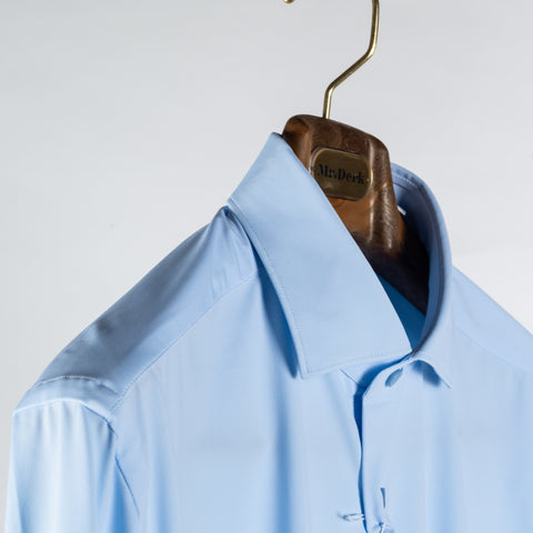 Xacus Sky Blue Active Dress Shirt w/ Matching Buttons FW25 2