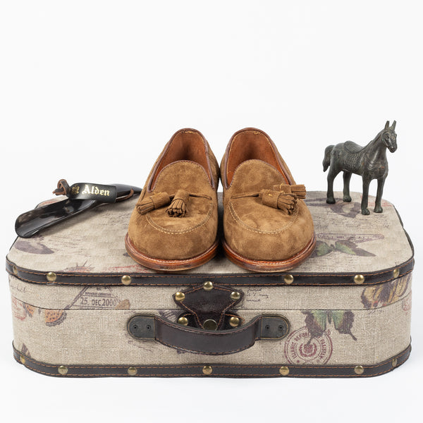 3403 Snuff Suede Tassel Loafer