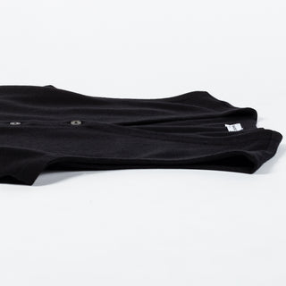 Gran Sasso Black 5 Button Wool Vest - Wool, Merino, Made In Italy - View 7