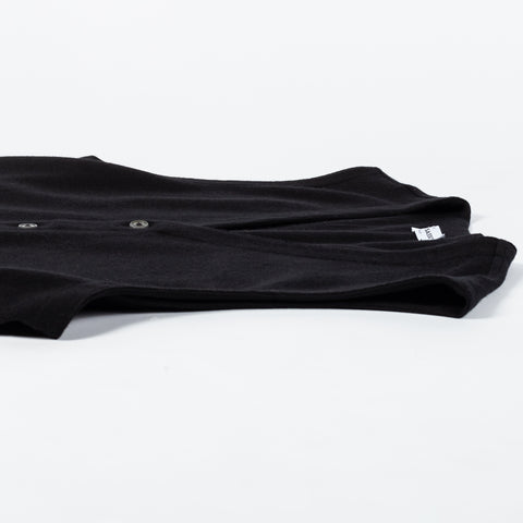 Gran Sasso Black 5 Button Wool Vest - Wool, Merino, Made In Italy - View 7