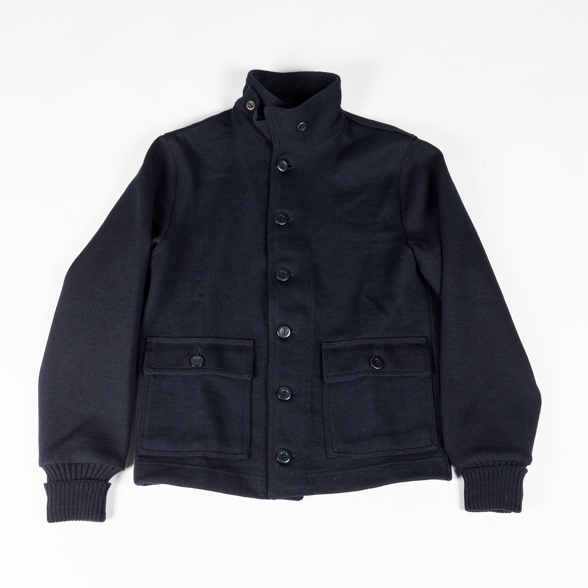 Navy hotsell sweater coat