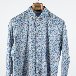 Xacus Floral Pattern Dress Shirt 6