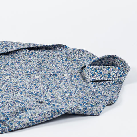Xacus Floral Pattern Dress Shirt 8
