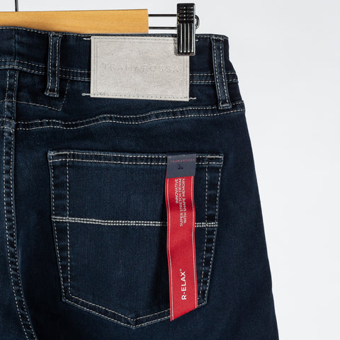 Tramarossa Blue Grey Michelangelo Denim - Cotton, Denim, Twill, Slim Fit, Woven, Made In Italy - View 7