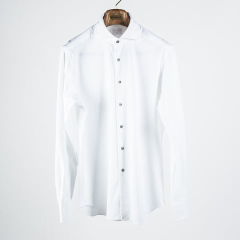 Xacus SS24 White Active Dress Shirt 1