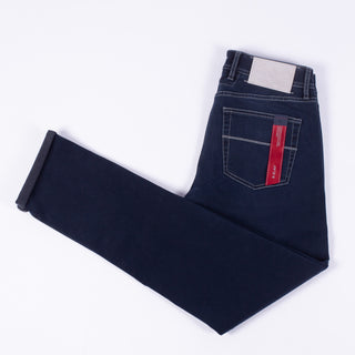 Tramarossa Blue Grey Michelangelo Denim - Cotton, Denim, Twill, Slim Fit, Woven, Made In Italy - View 9