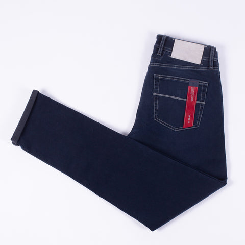 Tramarossa Blue Grey Michelangelo Denim - Cotton, Denim, Twill, Slim Fit, Woven, Made In Italy - View 9