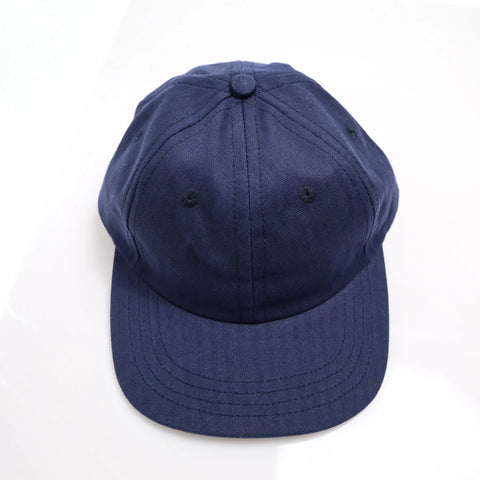 Dehen 1920 Unstructured Baseball Hat Regal Blue Dry Waxed Canvas - Cotton, Canvas - Back View